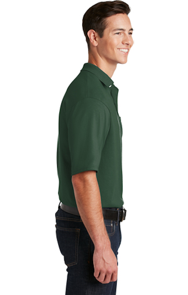 Adult Unisex 5.6 oz. SpotShield™ Pocket Jersey Polo