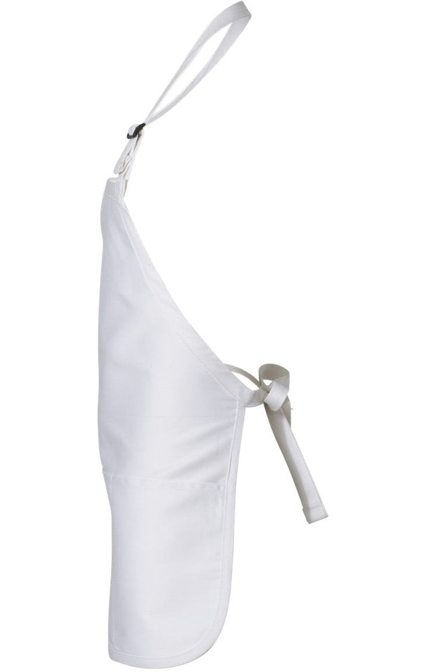 Full-Length Apron with Pouch Pocket